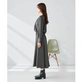 【洗える】セットアップ見えサテンワンピース | a.v.v【WOMEN】 | 詳細画像14 