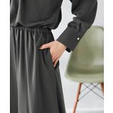 【洗える】セットアップ見えサテンワンピース | a.v.v【WOMEN】 | 詳細画像19 