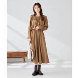 【洗える】セットアップ見えサテンワンピース | a.v.v【WOMEN】 | 詳細画像2 