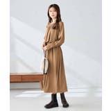 【洗える】セットアップ見えサテンワンピース | a.v.v【WOMEN】 | 詳細画像3 