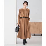 【洗える】セットアップ見えサテンワンピース | a.v.v【WOMEN】 | 詳細画像9 