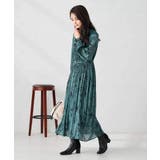 【洗える】ランダムプリーツサテンワンピース【WEB限定】 | a.v.v【WOMEN】 | 詳細画像4