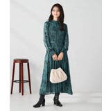 【洗える】ランダムプリーツサテンワンピース【WEB限定】 | a.v.v【WOMEN】 | 詳細画像5