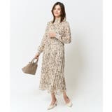 【洗える】ランダムプリーツワンピース | a.v.v【WOMEN】 | 詳細画像2 