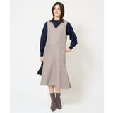 【洗える】マーメイドジャンパースカート | a.v.v【WOMEN】 | 詳細画像4 