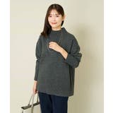 【洗える】バックスリットニット | a.v.v【WOMEN】 | 詳細画像63 