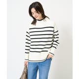 アイボリー | 【洗える】バックスリットニット | a.v.v【WOMEN】