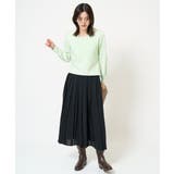 【洗える】Vネックパフスリーブニット/アンサンブル対応 | a.v.v【WOMEN】 | 詳細画像11