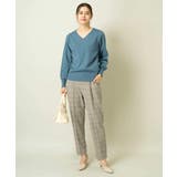 【洗える】Vネックパフスリーブニット/アンサンブル対応 | a.v.v【WOMEN】 | 詳細画像22