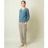 【洗える】Vネックパフスリーブニット/アンサンブル対応 | a.v.v【WOMEN】 | 詳細画像23