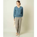 【洗える】Vネックパフスリーブニット/アンサンブル対応 | a.v.v【WOMEN】 | 詳細画像24