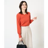 【洗える】Vネックパフスリーブニット/アンサンブル対応 | a.v.v【WOMEN】 | 詳細画像3