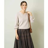 【洗える】Vネックパフスリーブニット/アンサンブル対応 | a.v.v【WOMEN】 | 詳細画像33