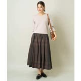 【洗える】Vネックパフスリーブニット/アンサンブル対応 | a.v.v【WOMEN】 | 詳細画像37