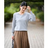 【洗える】Vネックパフスリーブニット/アンサンブル対応 | a.v.v【WOMEN】 | 詳細画像40