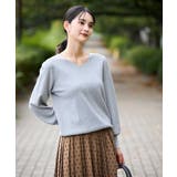 【洗える】Vネックパフスリーブニット/アンサンブル対応 | a.v.v【WOMEN】 | 詳細画像41