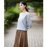 【洗える】Vネックパフスリーブニット/アンサンブル対応 | a.v.v【WOMEN】 | 詳細画像42