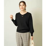 【洗える】Vネックパフスリーブニット/アンサンブル対応 | a.v.v【WOMEN】 | 詳細画像50