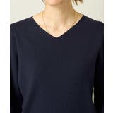 【洗える】Vネックパフスリーブニット/アンサンブル対応 | a.v.v【WOMEN】 | 詳細画像68