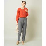 【洗える】Vネックパフスリーブニット/アンサンブル対応 | a.v.v【WOMEN】 | 詳細画像7