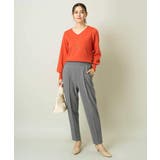 【洗える】Vネックパフスリーブニット/アンサンブル対応 | a.v.v【WOMEN】 | 詳細画像8