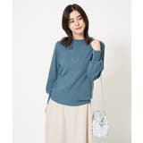 【洗える】ボートネックパフスリーブニット【アンサンブル対応】 | a.v.v【WOMEN】 | 詳細画像2