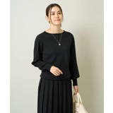 【洗える】ボートネックパフスリーブニット【アンサンブル対応】 | a.v.v【WOMEN】 | 詳細画像27