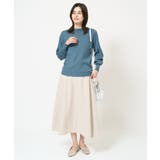 【洗える】ボートネックパフスリーブニット【アンサンブル対応】 | a.v.v【WOMEN】 | 詳細画像3