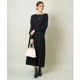 【洗える】ボートネックパフスリーブニット【アンサンブル対応】 | a.v.v【WOMEN】 | 詳細画像32