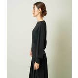 【洗える】ボートネックパフスリーブニット【アンサンブル対応】 | a.v.v【WOMEN】 | 詳細画像34