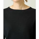 【洗える】ボートネックパフスリーブニット【アンサンブル対応】 | a.v.v【WOMEN】 | 詳細画像36