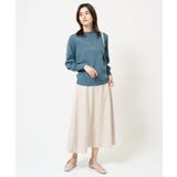 【洗える】ボートネックパフスリーブニット【アンサンブル対応】 | a.v.v【WOMEN】 | 詳細画像4