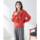 【洗える】ボートネックパフスリーブニット【アンサンブル対応】 | a.v.v【WOMEN】 | 詳細画像48