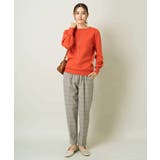 【洗える】ボートネックパフスリーブニット【アンサンブル対応】 | a.v.v【WOMEN】 | 詳細画像56