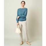 【洗える】ボートネックパフスリーブニット【アンサンブル対応】 | a.v.v【WOMEN】 | 詳細画像6