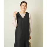 【洗える】ボートネックパフスリーブニット【アンサンブル対応】 | a.v.v【WOMEN】 | 詳細画像67