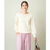 【洗える】ボートネックパフスリーブニット【アンサンブル対応】 | a.v.v【WOMEN】 | 詳細画像9