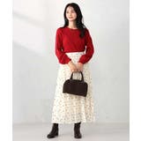 【洗える】求心風クルーネックニット【新色追加】 | a.v.v【WOMEN】 | 詳細画像16 