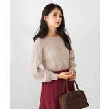 【洗える】求心風クルーネックニット【新色追加】 | a.v.v【WOMEN】 | 詳細画像41 