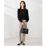 【洗える】求心風クルーネックニット【新色追加】 | a.v.v【WOMEN】 | 詳細画像52 