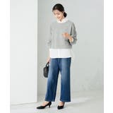 【2SET 雑誌InRed(宝島社)12月号掲載】クロップドニット＆ニットベスト | a.v.v【WOMEN】 | 詳細画像17 