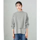 【2SET 雑誌InRed(宝島社)12月号掲載】クロップドニット＆ニットベスト | a.v.v【WOMEN】 | 詳細画像6 