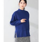 ブルー | 【2SET 雑誌InRed(宝島社)12月号掲載】クロップドニット＆ニットベスト | a.v.v【WOMEN】