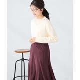 アイボリー | 【洗える】プチハイネックニット | a.v.v【WOMEN】