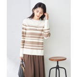 ベージュ | 【洗える】プチハイネックニット | a.v.v【WOMEN】