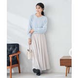 ヘアリーラメVネックニット | a.v.v【WOMEN】 | 詳細画像12