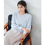 ヘアリーラメVネックニット | a.v.v【WOMEN】 | 詳細画像5