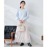 ヘアリーラメVネックニット | a.v.v【WOMEN】 | 詳細画像8