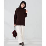 バックスリットニット | a.v.v【WOMEN】 | 詳細画像32