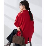 レッド | バックスリットニット | a.v.v【WOMEN】